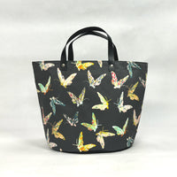 Enchanted Butterflies Oval Bottom Knitting Craft Tote Bag