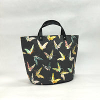 Enchanted Butterflies Oval Bottom Knitting Craft Tote Bag