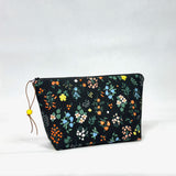 Hawthorne Black Small Zipper Pouch Gadget Case Cosmetics Project Bag