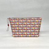Pezzy Red Small Zipper Pouch Gadget Case Cosmetics Project Bag