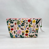 Curio Pink Small Zipper Pouch Gadget Case Cosmetics Project Bag