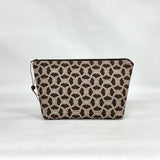 Modern Gingko Small Zipper Pouch Gadget Case Cosmetics Project Bag