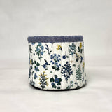 Hawthorne Periwinkle Fabric Basket Tubby Yarn Bowl