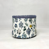 Hawthorne Periwinkle Fabric Basket Tubby Yarn Bowl