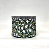 Rosa Black Fabric Basket Tubby Yarn Bowl