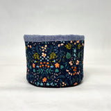 Wildwood Navy Fabric Basket Tubby Yarn Bowl