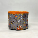 Filigree Stone Fabric Basket Tubby Yarn Bowl