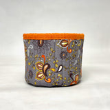 Filigree Stone Fabric Basket Tubby Yarn Bowl