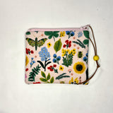 Curio Pink Padded Zipper Pouch / Coin Purse / Gadget / Cosmetic Bag