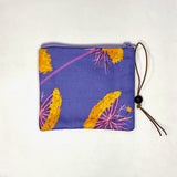 Queen Anne Bouquet Padded Zipper Pouch / Coin Purse / Gadget / Cosmetic Bag