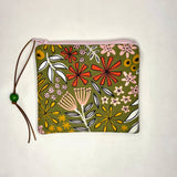Mina Green Padded Zipper Pouch / Coin Purse / Gadget / Cosmetic Bag