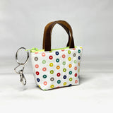 Cloud Dots Padded Super Tiny Tote
