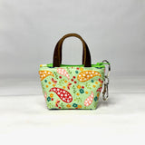 Paisley Mint Padded Super Tiny Tote