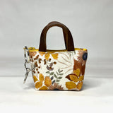 Evening on the Prairie Cream Padded Super Tiny Tote