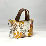 Evening on the Prairie Cream Padded Super Tiny Tote