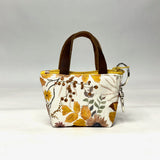 Evening on the Prairie Cream Padded Super Tiny Tote