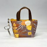 Evening on the Prairie Grape Padded Super Tiny Tote