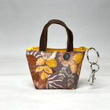 Evening on the Prairie Grape Padded Super Tiny Tote