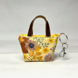 Evening on the Prairie Beige Padded Super Tiny Tote