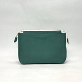 Daisies Spring Medium Zipper Rounded Knitting Project Craft Bag