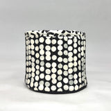 Pips Black Fabric Basket Tubby Yarn Bowl