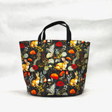 Hares Oval Bottom Knitting Craft Tote Bag