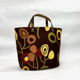 Mod Pods Oval Bottom Knitting Craft Tote Bag