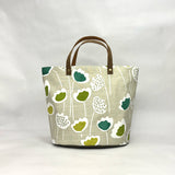 Clara Scandi Cactus Oval Bottom Knitting Craft Tote Bag
