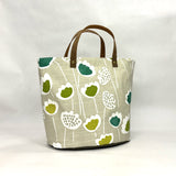 Clara Scandi Cactus Oval Bottom Knitting Craft Tote Bag