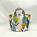 Blooma Oval Bottom Knitting Craft Tote Bag