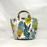 Blooma Oval Bottom Knitting Craft Tote Bag