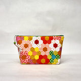 Grandma's Flower Garden Small Zipper Pouch Gadget Case Cosmetics Project Bag