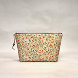 Denae Olive Small Zipper Pouch Gadget Case Cosmetics Project Bag