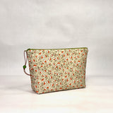 Denae Olive Small Zipper Pouch Gadget Case Cosmetics Project Bag