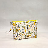 Gardening Cats Small Zipper Pouch Gadget Case Cosmetics Project Bag