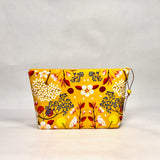 Flowering Trees Bloom Small Zipper Pouch Gadget Case Cosmetics Project Bag