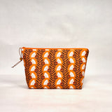Meander Small Zipper Pouch Gadget Case Cosmetics Project Bag