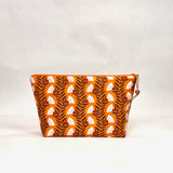 Meander Small Zipper Pouch Gadget Case Cosmetics Project Bag