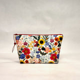 Blossom Cream Small Zipper Pouch Gadget Case Cosmetics Project Bag