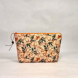 Floribunda Small Zipper Pouch Gadget Case Cosmetics Project Bag