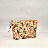 Floribunda Small Zipper Pouch Gadget Case Cosmetics Project Bag