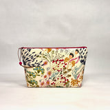 Indie Folk Small Zipper Pouch Gadget Case Cosmetics Project Bag
