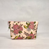 Bouquet Pink Small Zipper Pouch Gadget Case Cosmetics Project Bag