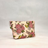 Bouquet Pink Small Zipper Pouch Gadget Case Cosmetics Project Bag