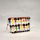 See Us Hear Us Small Zipper Pouch Gadget Case Cosmetics Project Bag