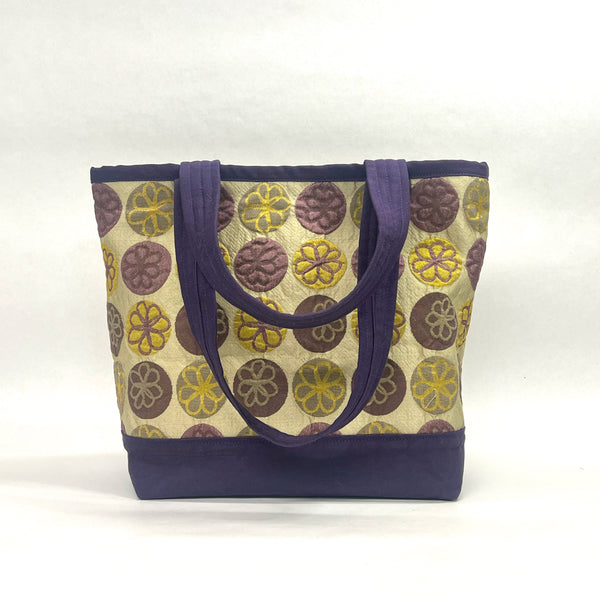 Flower Rounds Fabric Tote Bag Fabric Tote Bag