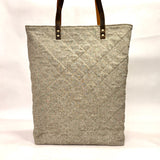 Quilted Modern Fans Patchwork Tall XL BIG Tote Bag / Beach Bag