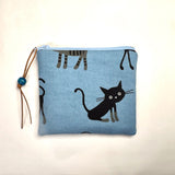 Cocoland Big Cats Padded Zipper Pouch / Coin Purse / Gadget / Cosmetic Bag