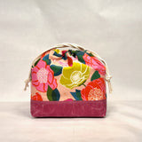 Stay Gold Pink Large Drawstring Knitting Project Craft Bag