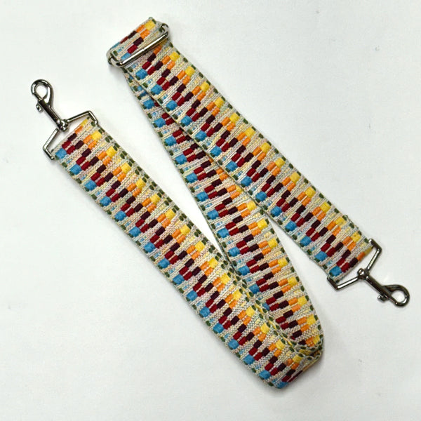 Bright Zig Zag Detachable Crossbody Strap